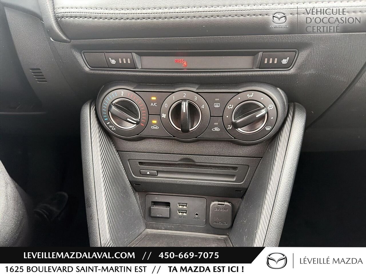 Mazda CX-3 Traction avant 4 portes GS 2016 Noir Laval - photo #14
