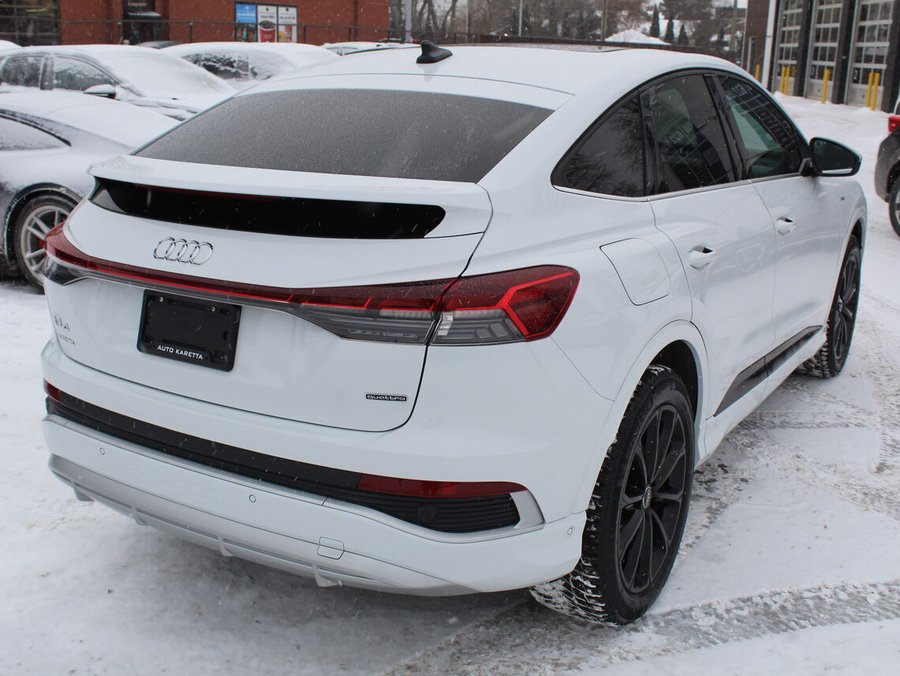 Audi Q4 e-tron Sportback 2023 2023 Blanc