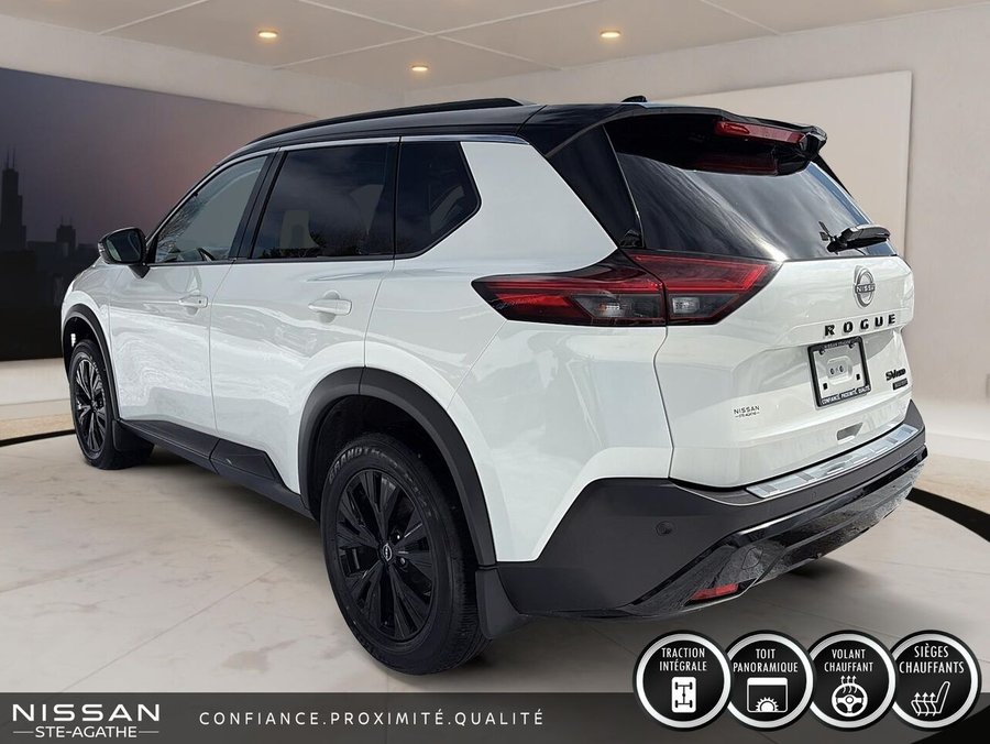 Nissan Rogue MIDNIGHT | TOIT PANO | CUIR | AWD 2023 Blanc