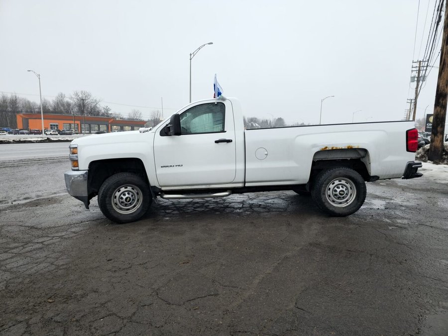 2015 Chevrolet Silverado 2500HD 2015 White