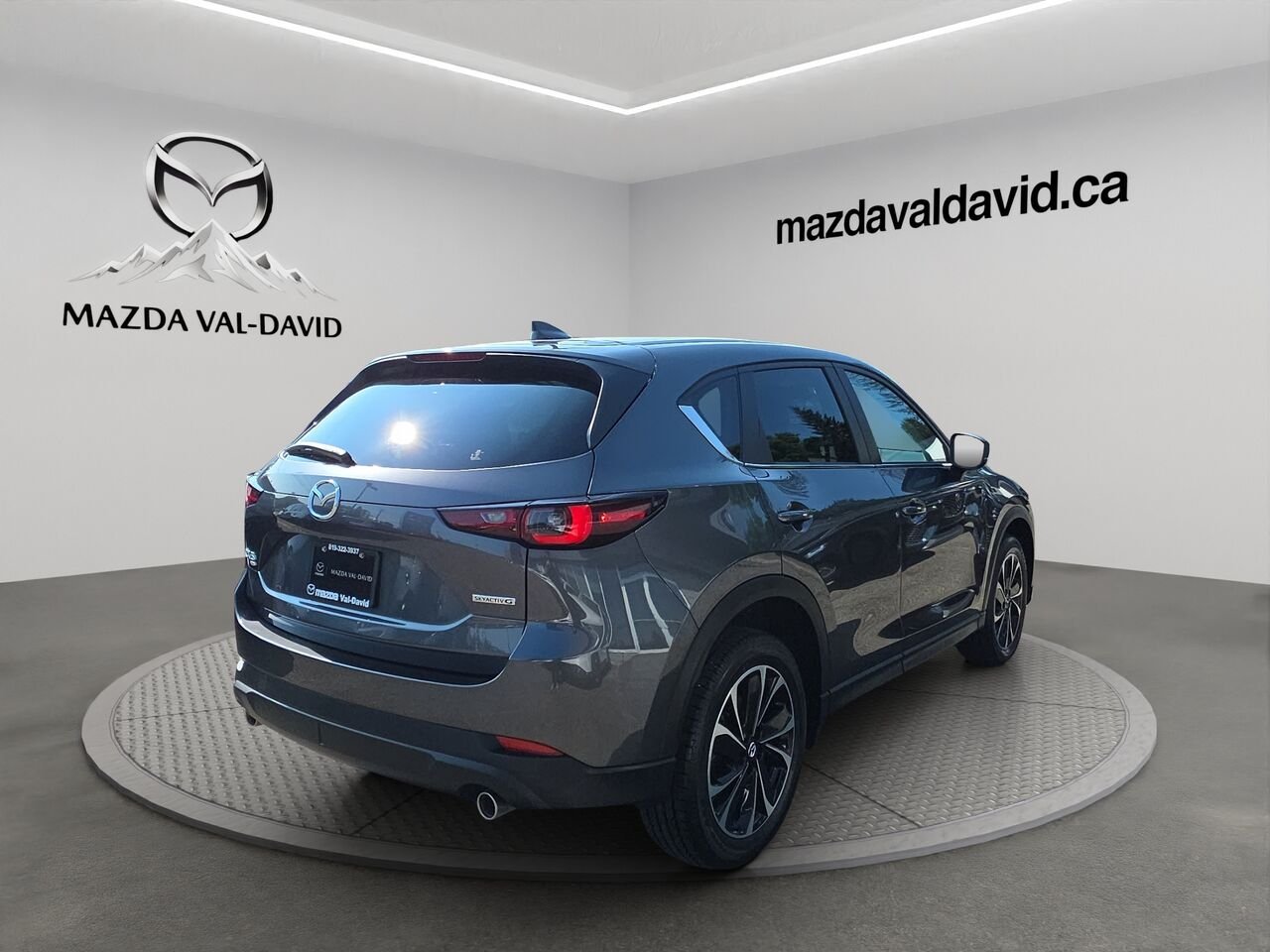 2025 Mazda CX-5 4 pneu hivers inclus, Gs, awd, Toit ouvrant, volant et rétroviseurs chauffants, hayon électrique Polymetal Metallic Val-David - photo #22