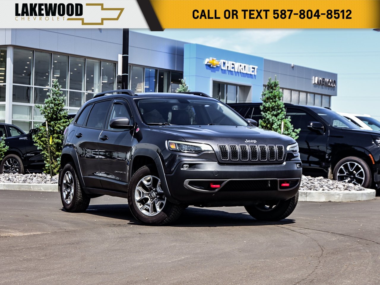 2020 Jeep Cherokee Trailhawk 4x4 Grey Sherwood Park - photo #0