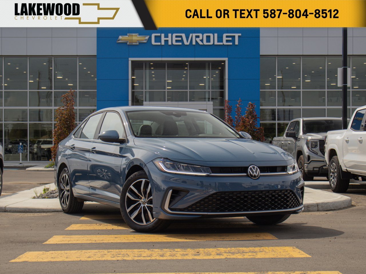 2025 Volkswagen Jetta Comfortline Auto Monterey Blue Pearl Sherwood Park - photo #0