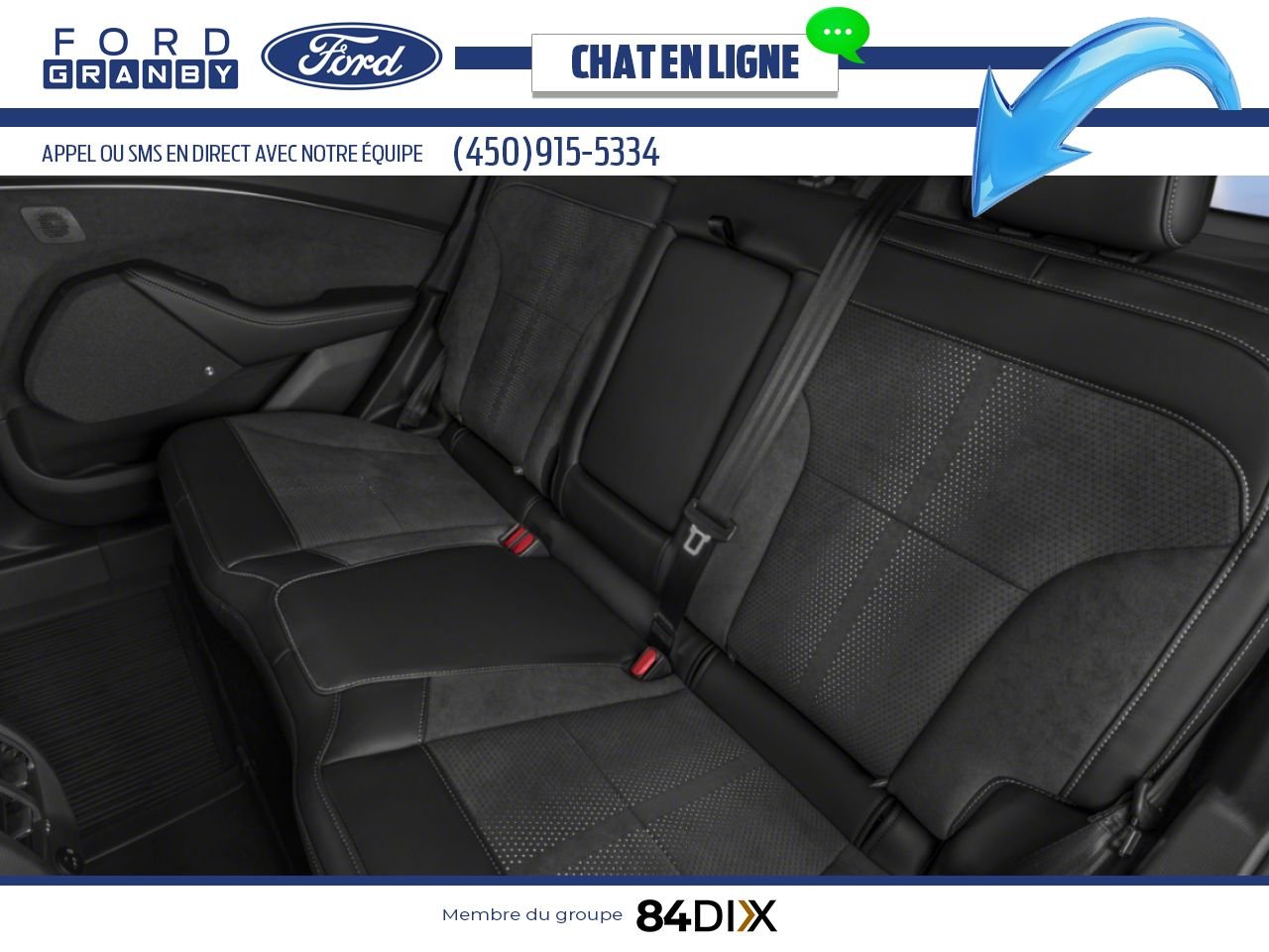 2025 Ford Mustang Mach-E Shadow Black Granby - photo #7