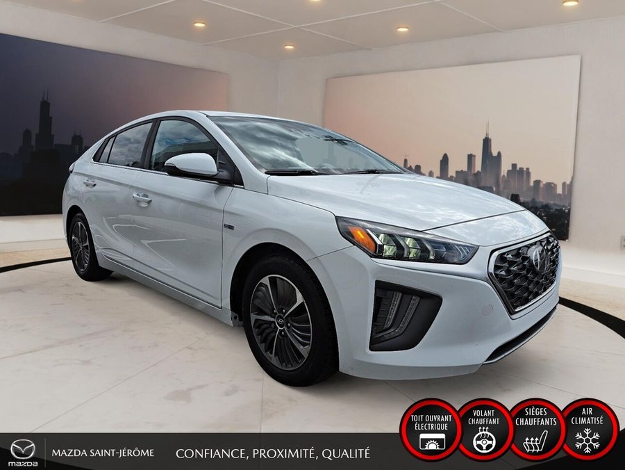 Hyundai Ioniq hybride rechargeable 2020 2020 Blanc
