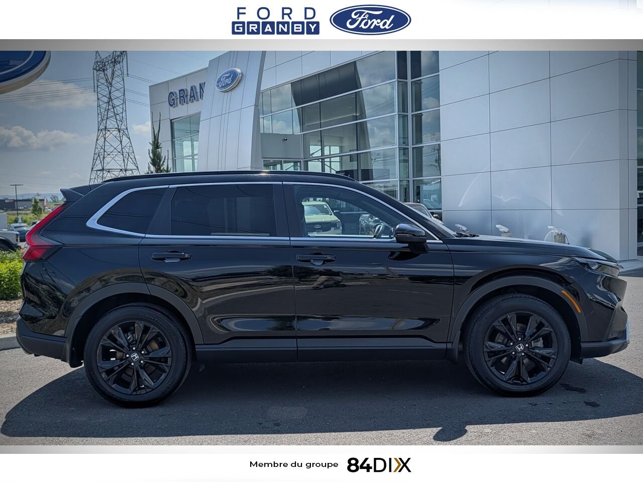 2023 Honda CR-V hybride Black Granby - photo #7