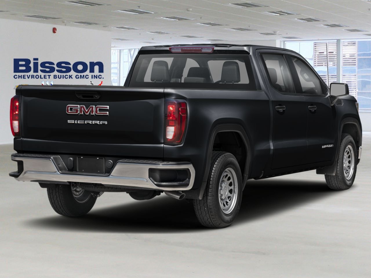 GMC Sierra 1500 Pro cabine multiplace 4RM 157 po 2026 Noir onyx Thetford Mines - photo #2