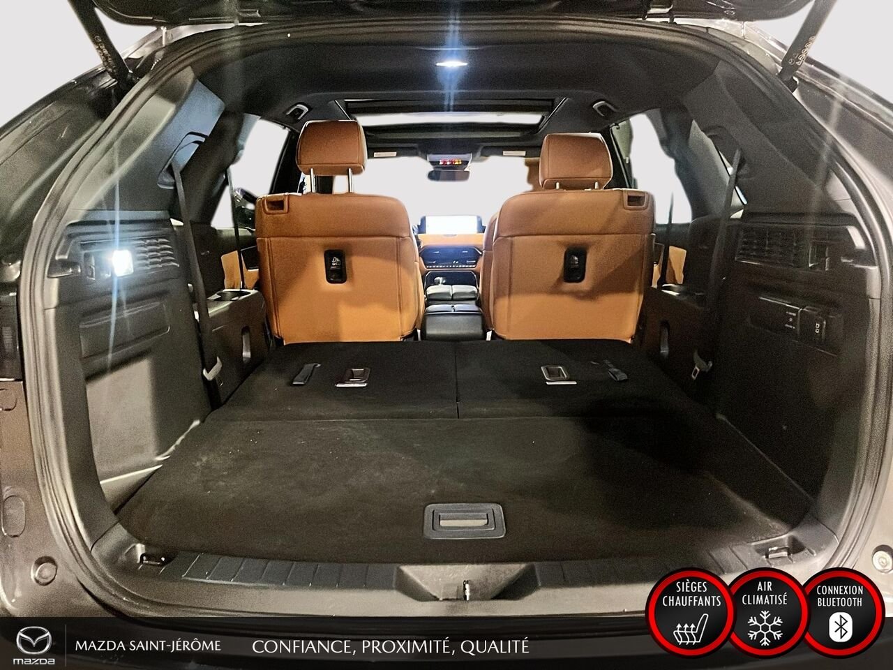 2024 Mazda CX-90 hybride léger Signature | TOIT PANORAMIQUE | AWD | CUIR | SIEGES CAPITAINES | Grey Saint-Jérôme - photo #25