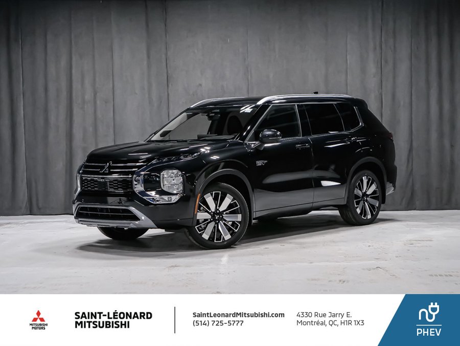 Mitsubishi Outlander PHEV GT 2026 Fini taillé diamant Noir de qualité supérieure