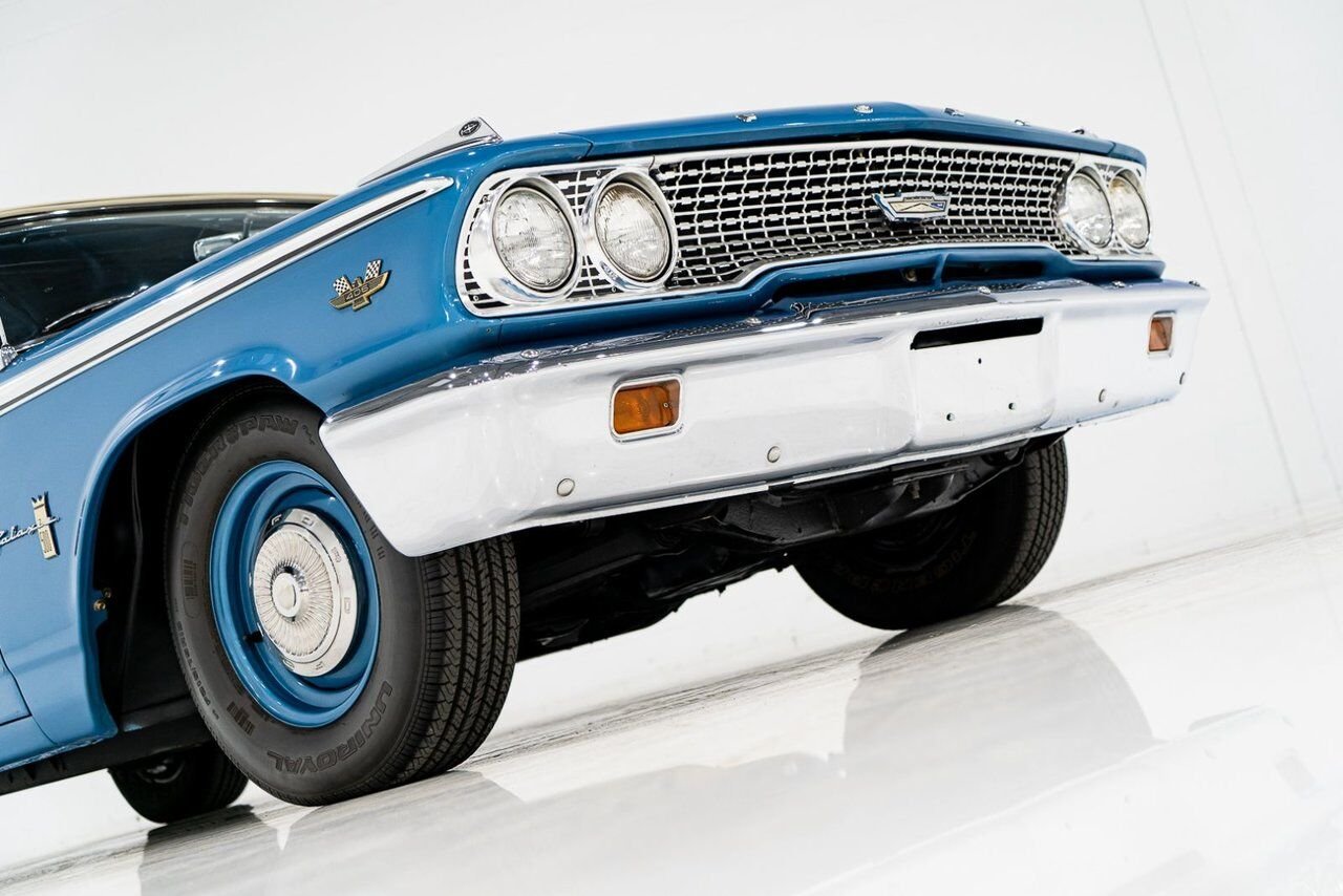 Ford Galaxie 500 *PRIX EN USD* 406 Cu In TriPower 4-Speed Convertible 1963 Bleu Montréal - photo #45