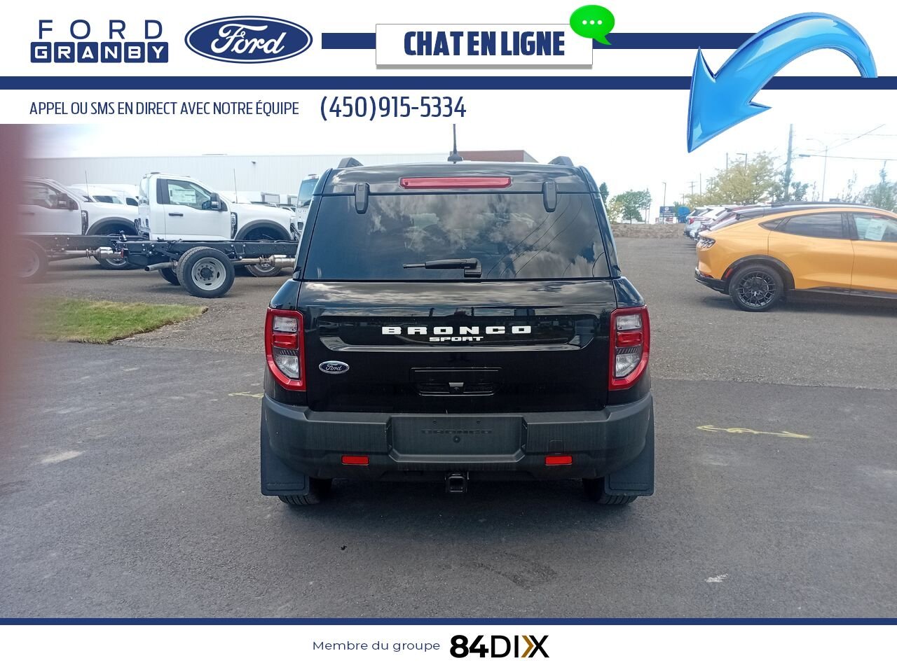 Ford BRONCO SPORT 2024 Noir Granby - photo #5