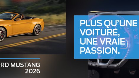 Ford Mustang 2026 à Châteauguay : Prix, Essai Routier et Financement | Solution Ford