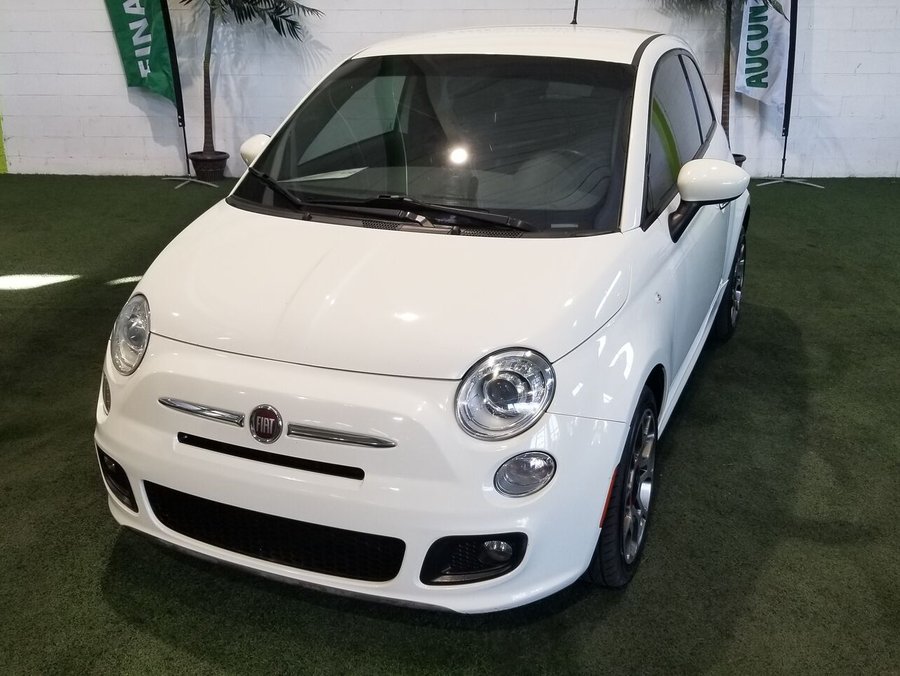 2014 FIAT 500 2014 White