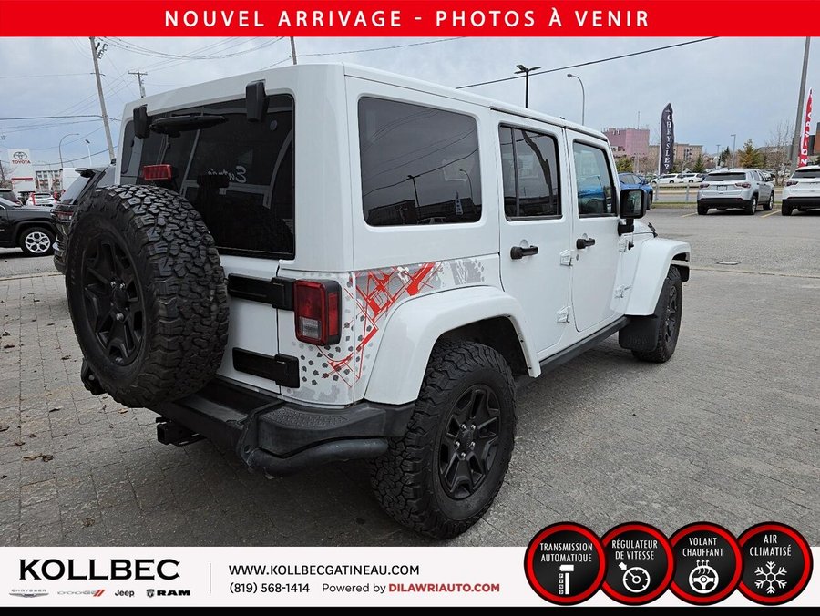 2016 JEEP WRANGLER *** BAS KILOMÉTRAGE *** White