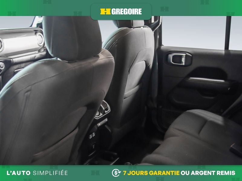 Jeep Wrangler 821166 | UNLIMITED SAHARA AUTO A/C MAGS CAM RECUL BLUETOOTH 2021 Gris Laval - photo #22