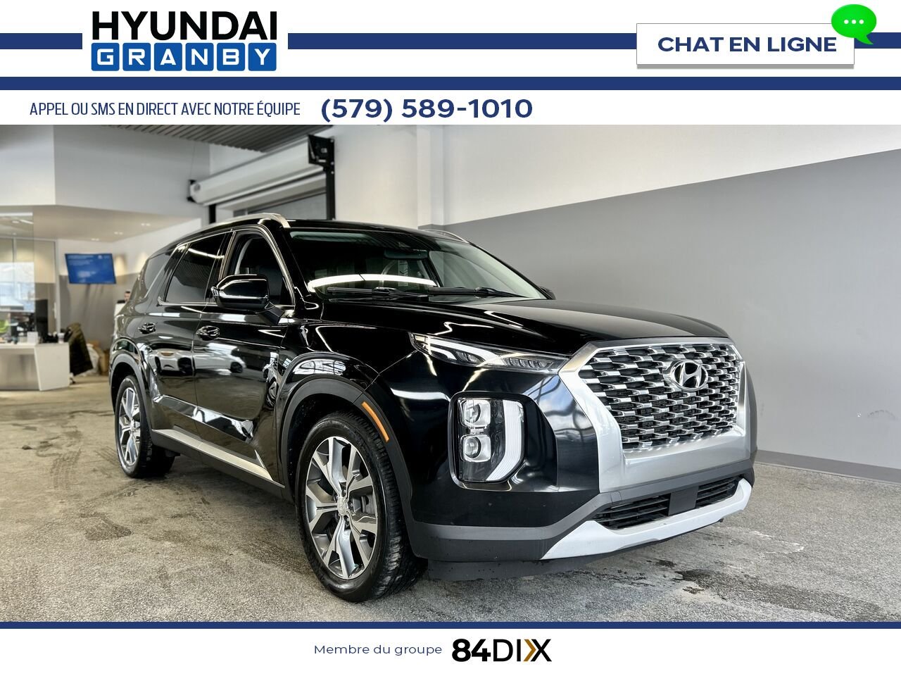2020 Hyundai Palisade Black Granby - photo #0