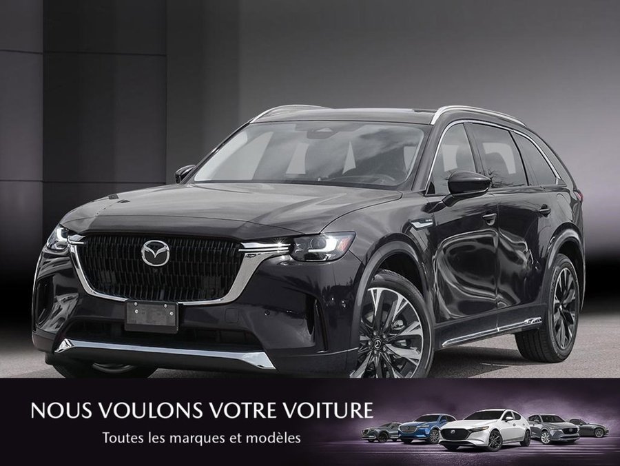 Mazda CX-90 hybride léger 2026 2026 Noir de jais mica