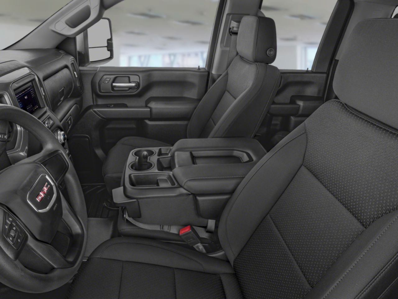 GMC SIERRA 2500HD Pro cabine double 4RM 162 po 2026 Gris Sherbrooke - photo #10