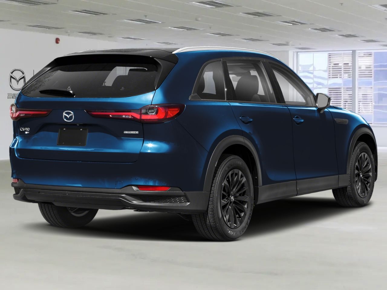2026 MAZDA CX-90 MHEV GS-L TI Deep Crystal Blue Mica Saint-Jérôme - photo #0