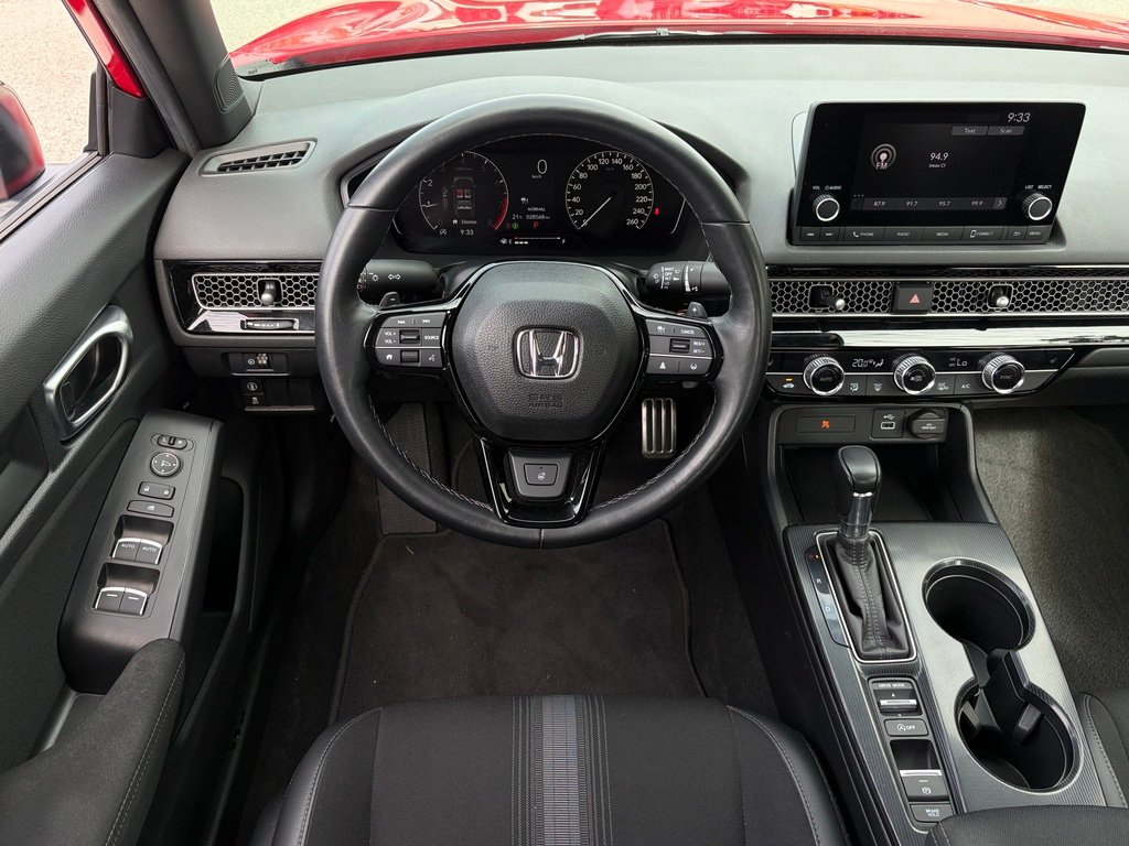 2024 Honda Civic Sedan Sport CVT Red Gatineau - photo #12