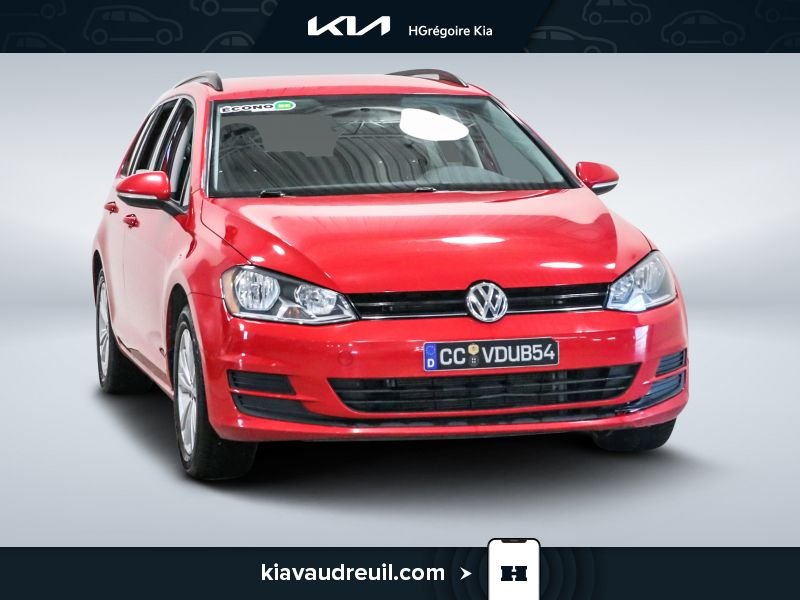 2017 Volkswagen Golf Red Laval - photo #0