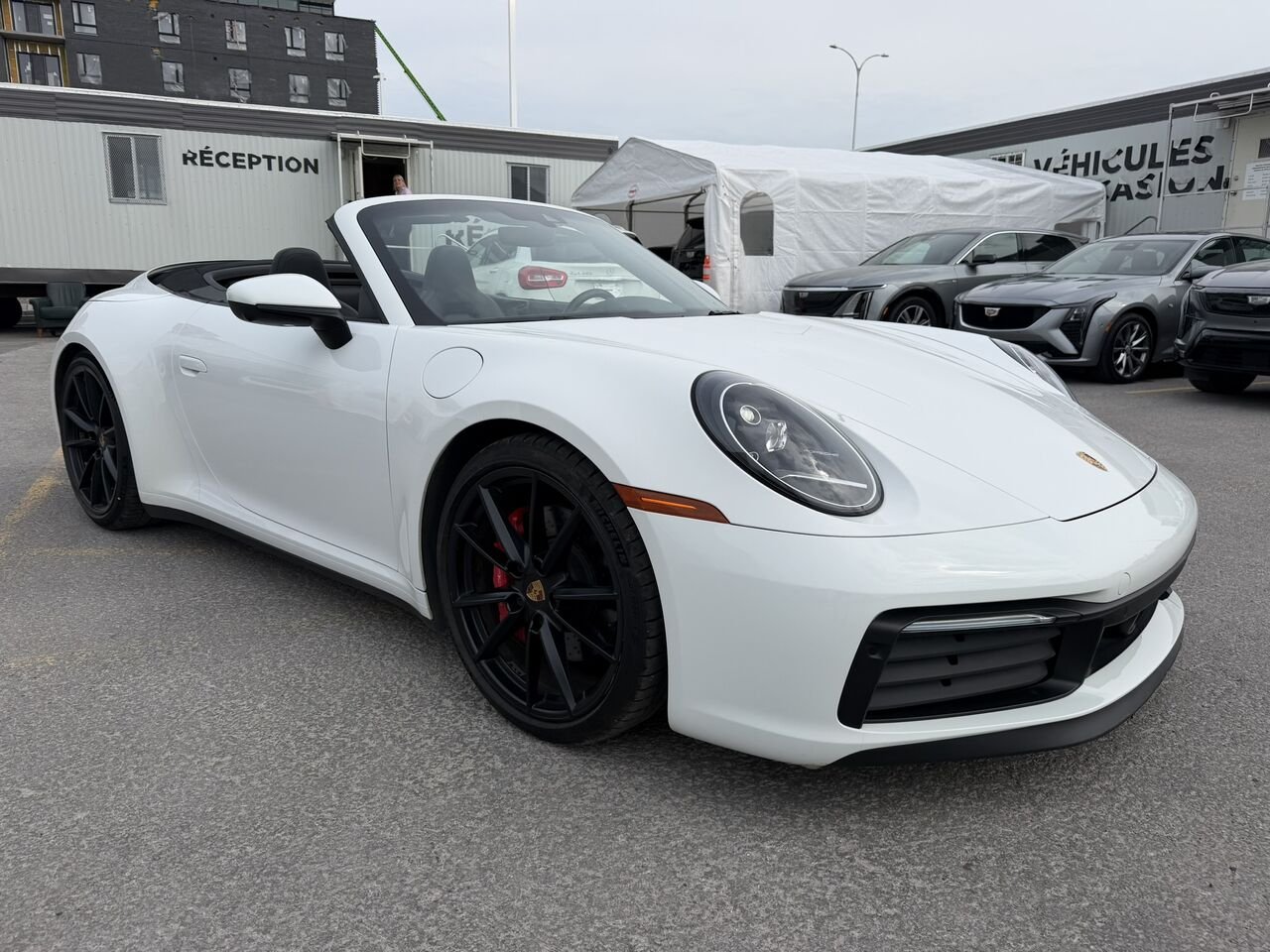 2020 Porsche 911 Carrera 4S Cabriolet GARANTIE CPO PORSCHE 05/2029 White Laval - photo #5