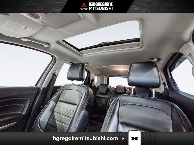 Ford EcoSport MA4296 | Titanium *AWD * Cuir * Toit * Mags * Caméra 2018 Blanc Laval - photo #15