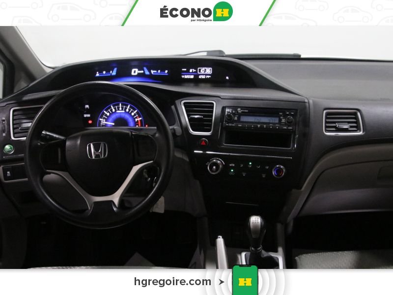 2014 Honda Civic White Blainville - photo #13