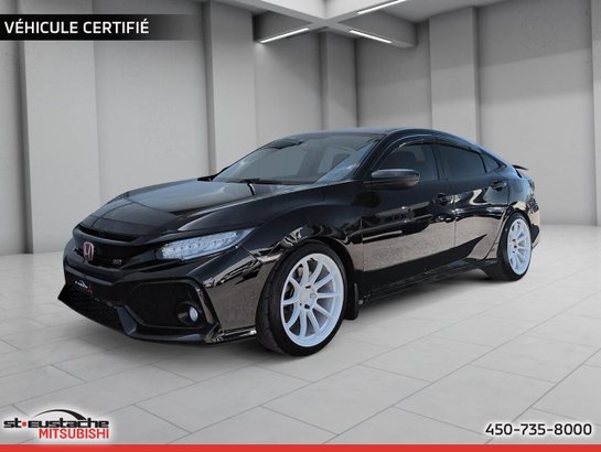 2019 Honda Civic si berline-sièges chauffants-toit ouvrant Manuelle Black