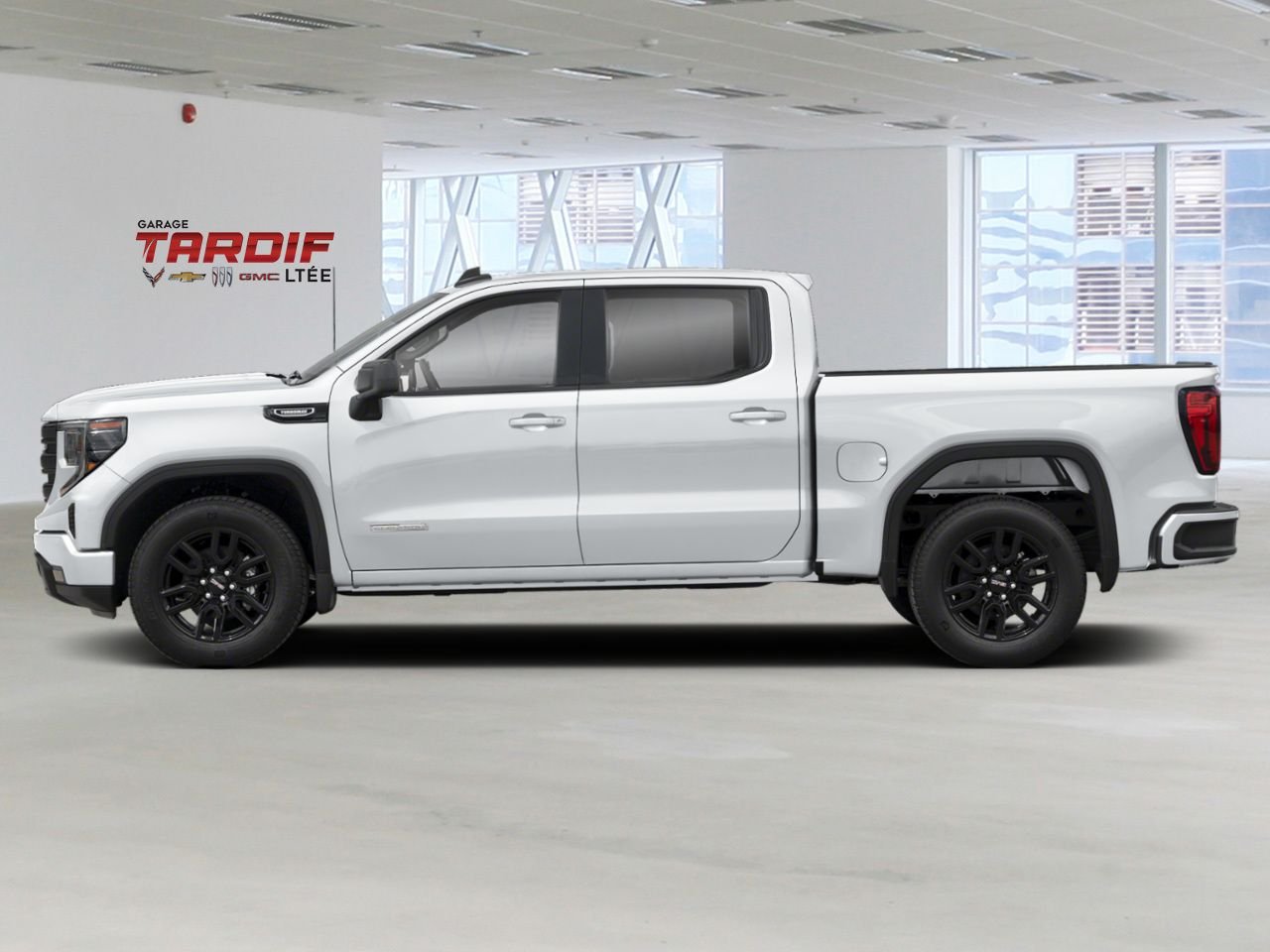 2026 GMC Sierra 1500 Elevation cabine multiplace 4RM 157 po Summit White Amos - photo #2