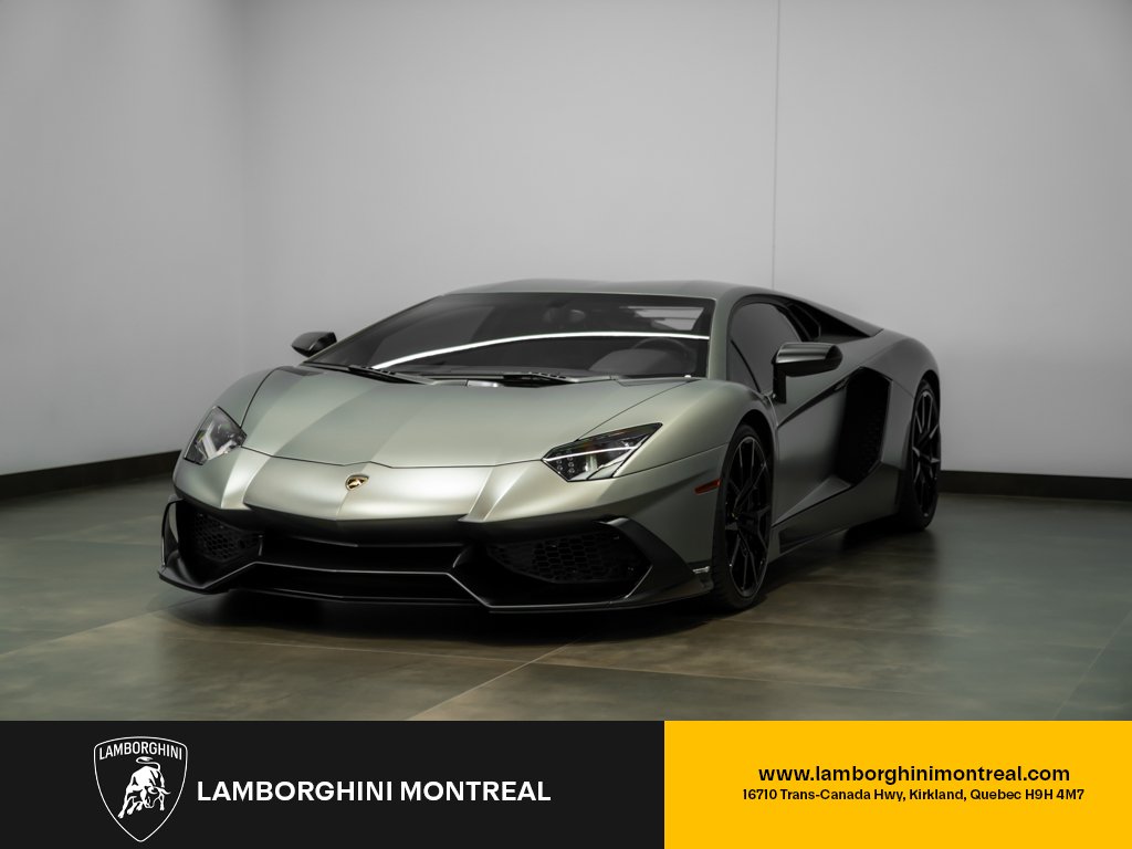 Lamborghini Aventador LP720-4 50th ANNIVERSARIO 9776 MILES 2014 Gris Kirkland - photo #0