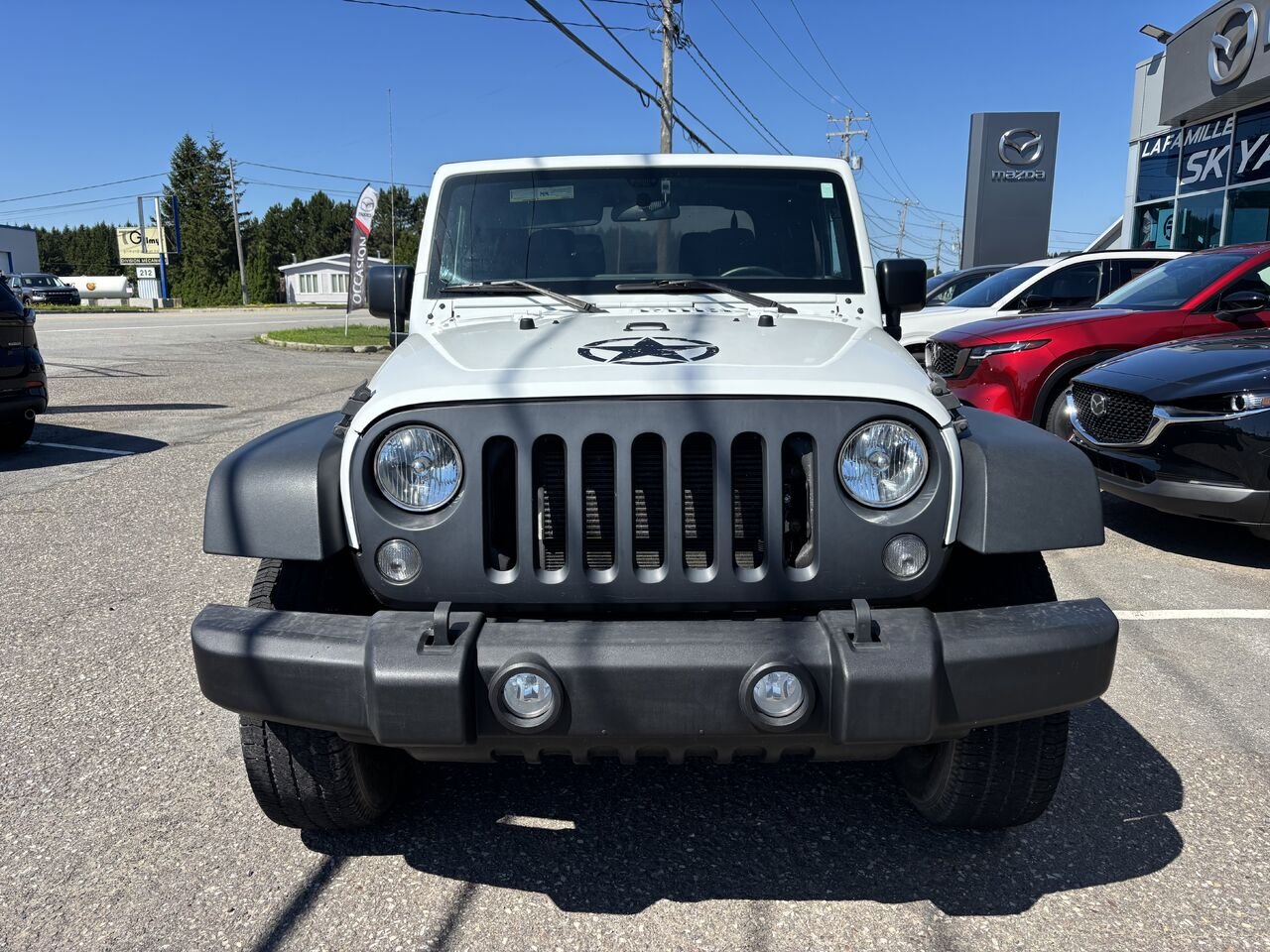 2016 JEEP WRANGLER SPORT 4 RM 2 portes Sport White Montmagny - photo #1