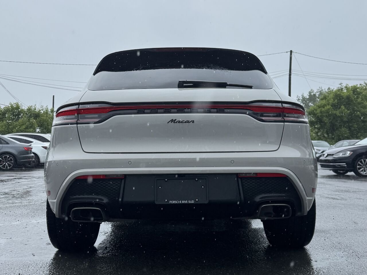 Porsche Macan TI 2024 Gris Granby - photo #5