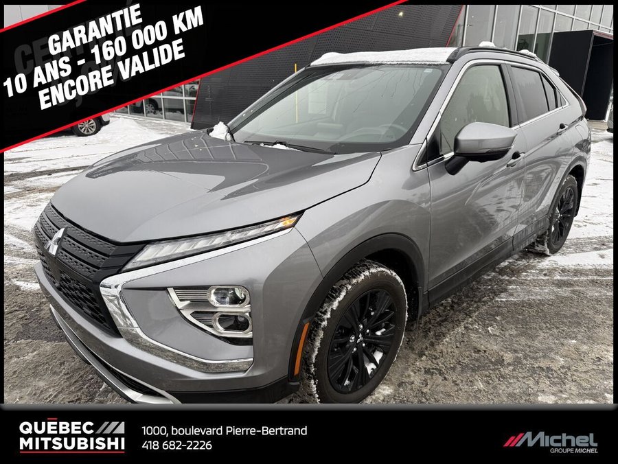 2022 Mitsubishi Eclipse Cross SEL S-AWC, Volant chauffant, Démarreur, Garantie 2031 Grey