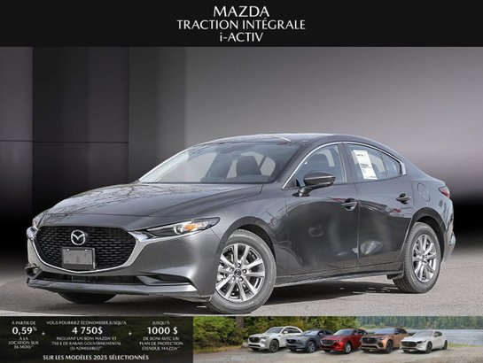 Mazda Mazda3 2025 2025 Gris mécanique métallisé