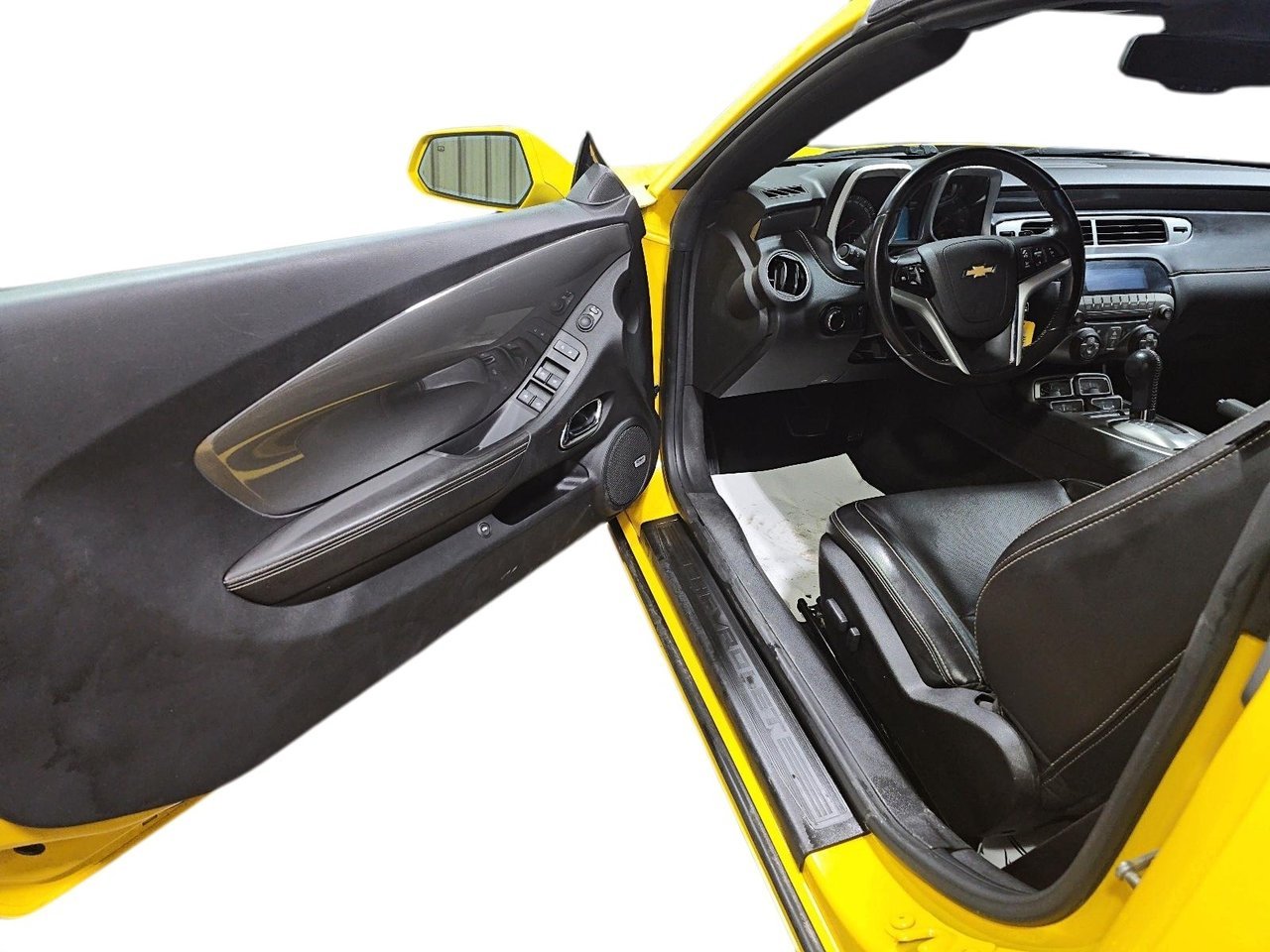 Chevrolet Camaro NIV 2G1FC3D38C9150965 2012 Jaune Chicoutimi - photo #9
