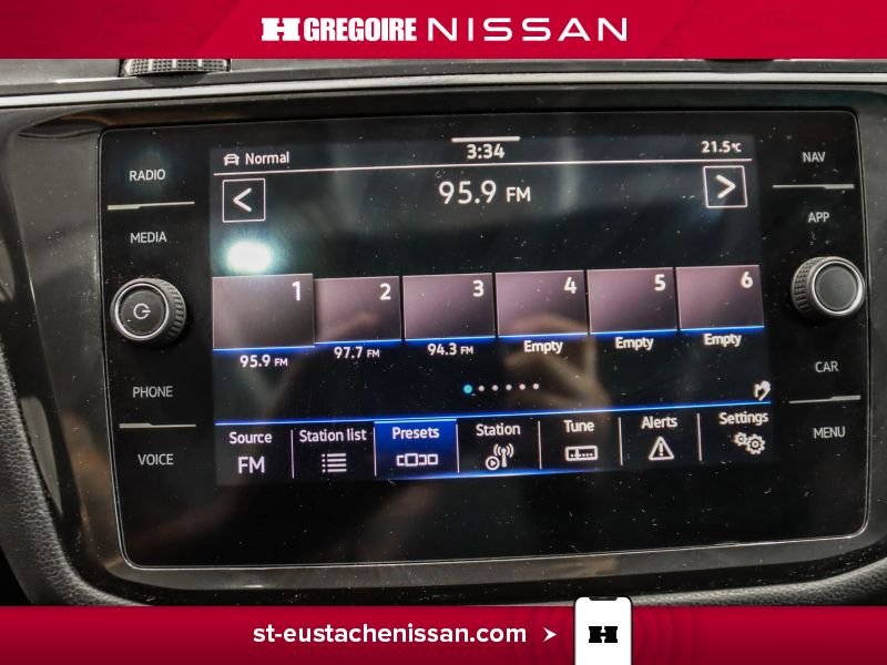Volkswagen Tiguan SW4364 | Highline AWD CUIR TOIT PANORAMIQUE DEM. A DISTANCE 2021 Bleu Laval - photo #20