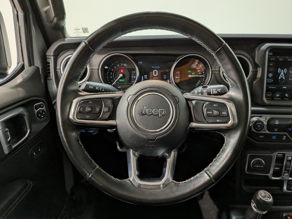Jeep Wrangler 4xe Unlimited Sahara 4x4 2021 Gris Val-David - photo #12