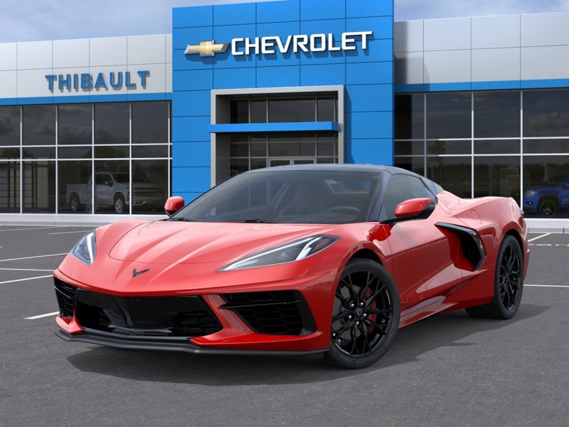 CHEVROLET CORVETTE Stingray cabriolet 2 portes avec 1LT 2027 Rouge Sherbrooke - photo #5