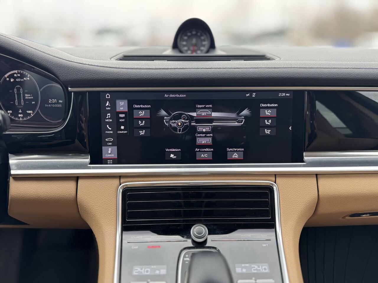 2019 Porsche Panamera 4 Chrono Blue Granby - photo #23