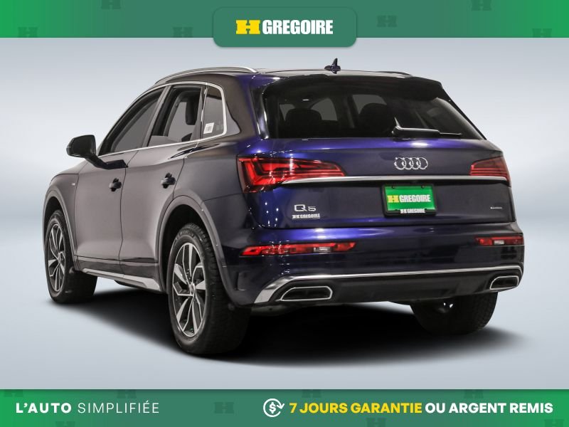 Audi Q5 820389 | Progressiv AWD AUTO A/C CUIR TOIT NAV MAGS CAM BLU 2023 Bleu Laval - photo #5