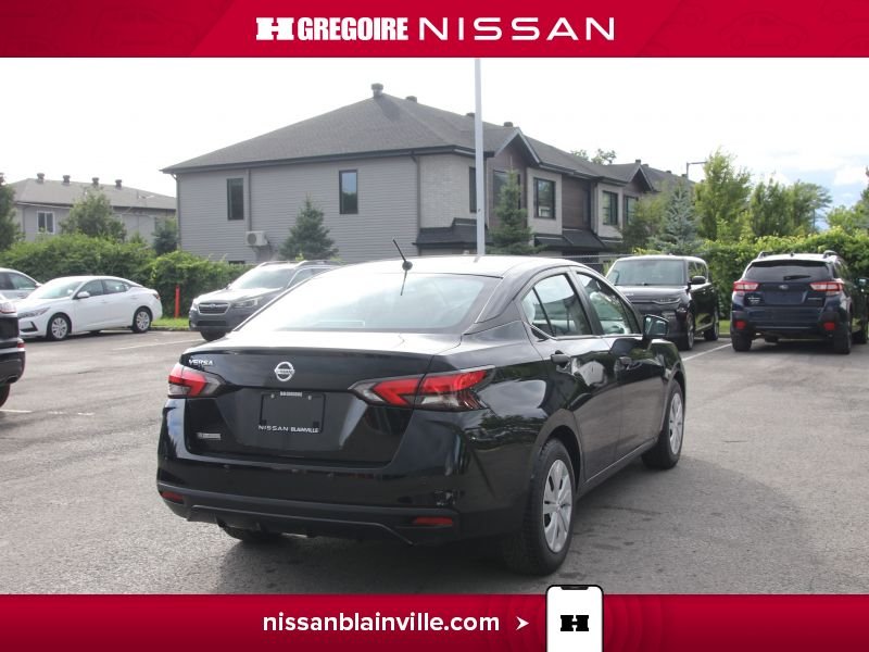 2022 Nissan Versa Black Blainville - photo #8