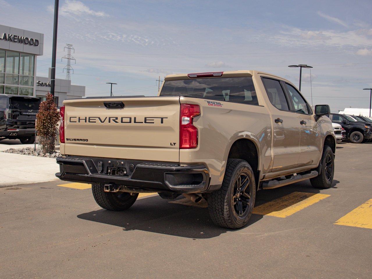 2022 Chevrolet Silverado 1500 4WD Crew Cab 147 LT Trail Boss Beige Sherwood Park - photo #9