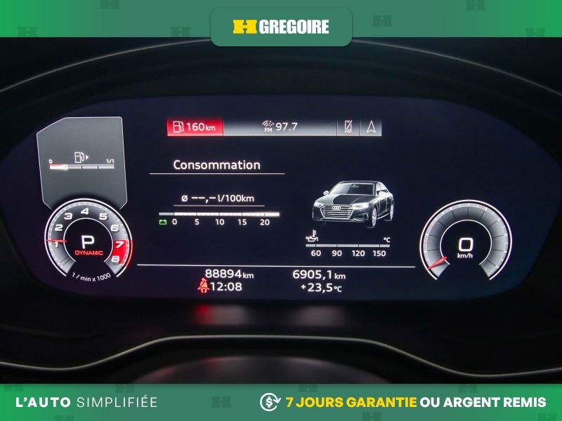 Audi A4 821431 | PROGRESSIVE AWD AUTO A/C CUIR TOIT NAV MAGS 2020 Blanc Laval - photo #10