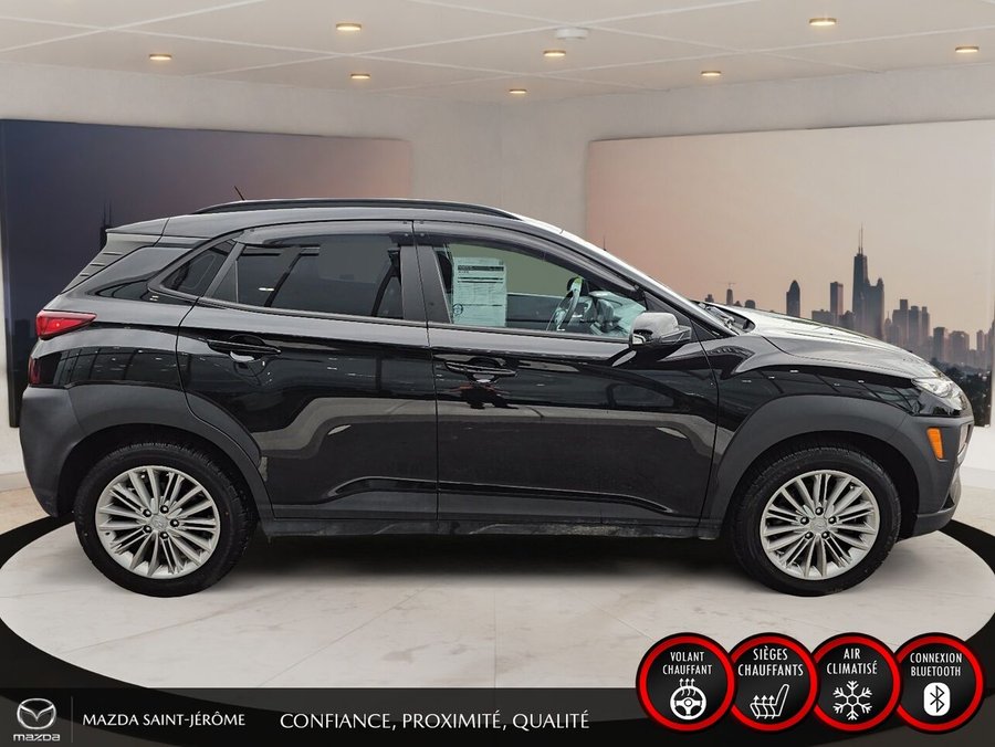 2021 Hyundai Kona 2.0L Preferred | AWD | 1 SEUL PROPRIO | CLEAN CARFAX | Black