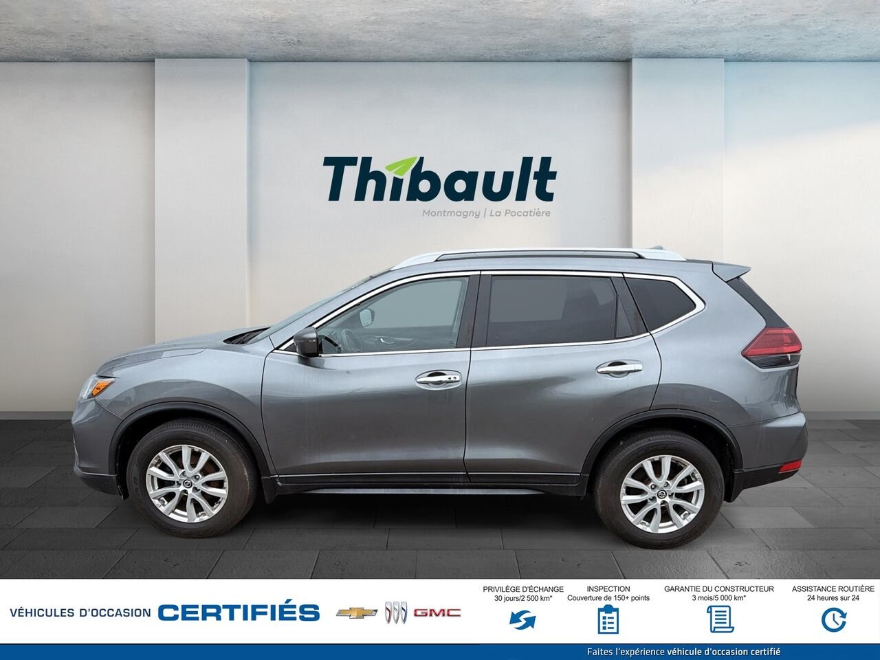 Nissan Rogue SV TI 2020 Gris Montmagny - photo #4