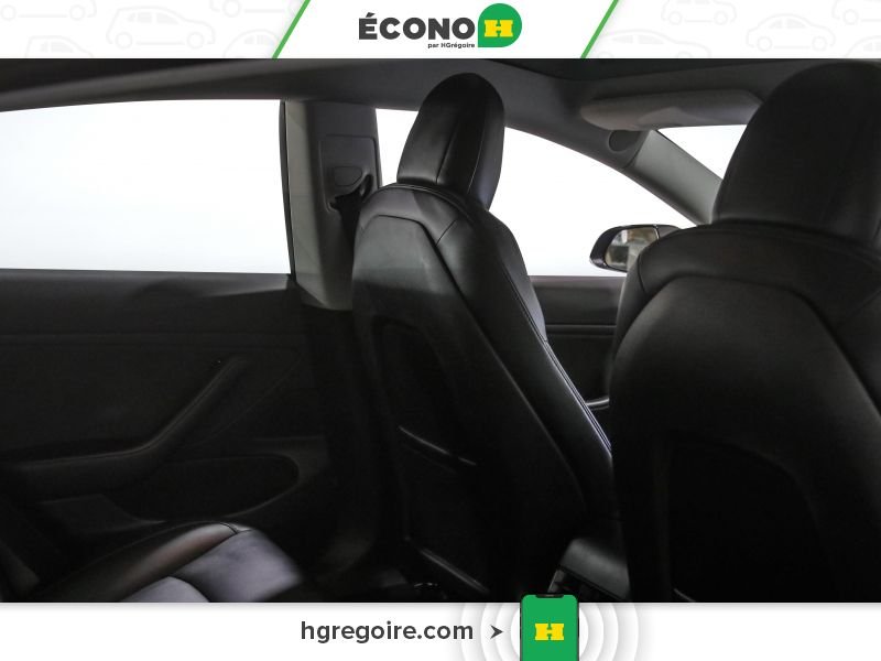Tesla Model 3 727190A | LONG RANGE TOIT CUIR MAGS CAM RECUL BLUETOOTH 2018 Noir Laval - photo #15