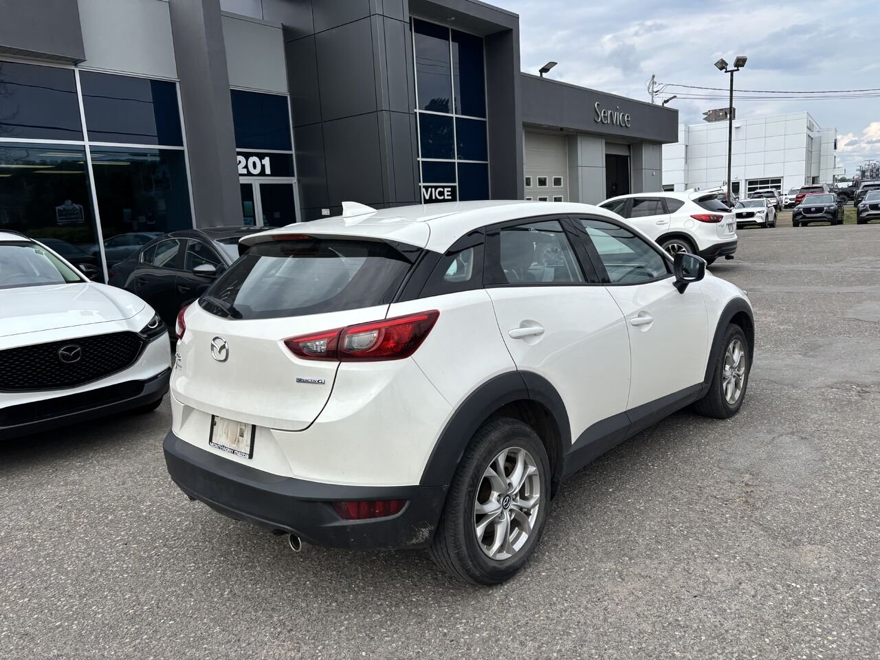 Mazda CX-3 GS TA BA 2021 Blanc Montmagny - photo #4