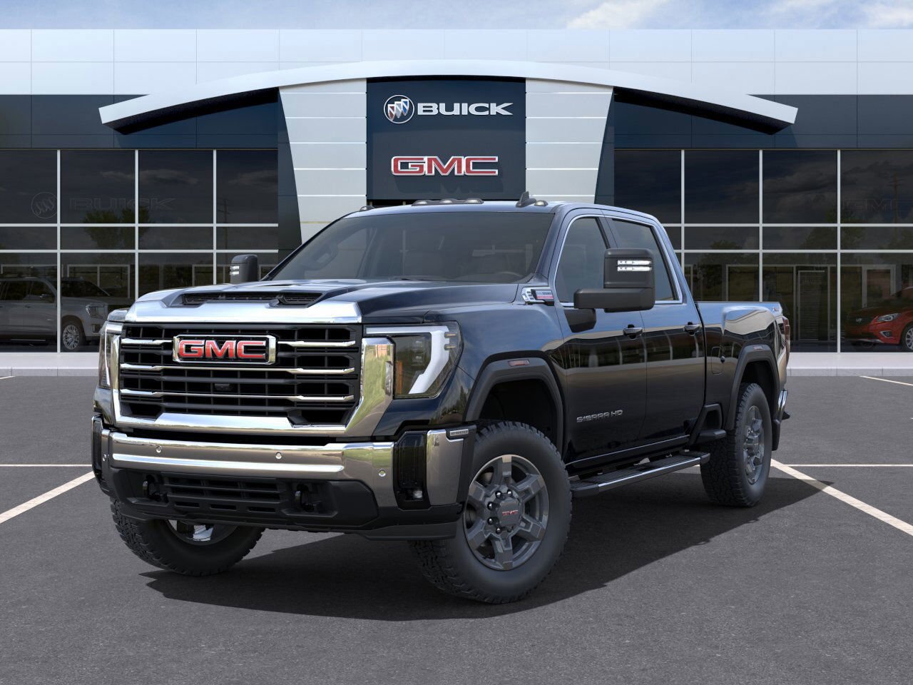2025 GMC Sierra 2500HD SLE cabine multiplace 4RM 159 po ONYX BLACK Gatineau - photo #5