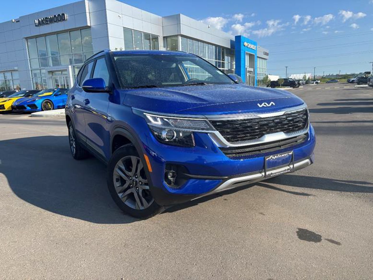 2023 Kia Seltos EX AWD Blue Sherwood Park - photo #1